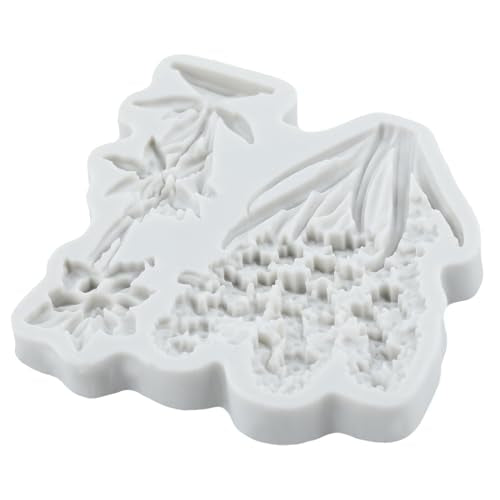 Flower Polymer Clay Molds Flower Leaf Silicone Resin Mold - color: Style G