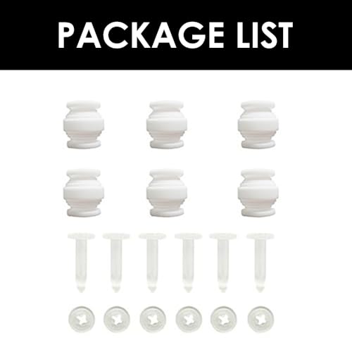 (6pcs) Gimbal Shock Absorber Rubber Ball Replacement for DJI Phantom 3 Camera Rubber Damper Repair Parts