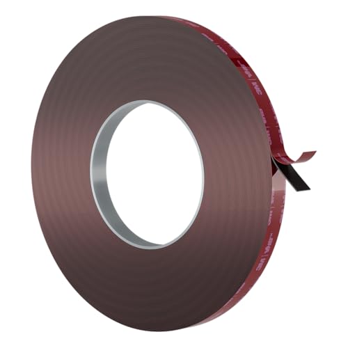 BTF-LIGHTING 3M VHB Grade Double Sided Tape 32.8FT 0.47in/12mm, Strong Adhesive Waterproof Foam Tape for LED Strip Lights, Home Decor, Wall Posters - Best for Lightweight Applications - size: 0.47in x 32.8ft