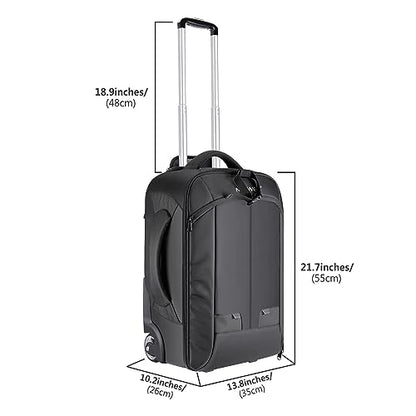 NEEWER Convertible Rolling Camera Backpack for SLR/DSLR and Accessories - style: Nw3300-g
