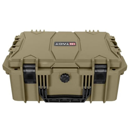 Eylar 18" Intact Series Hard Camera Case, Lightweight and Durable Stacker Design with Foam (Dark Earth) - color: Dark Earth