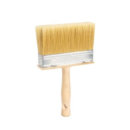 5 Inch Deck Brush for Wood Stain, Wide Paint Brushes for Walls, Limewash