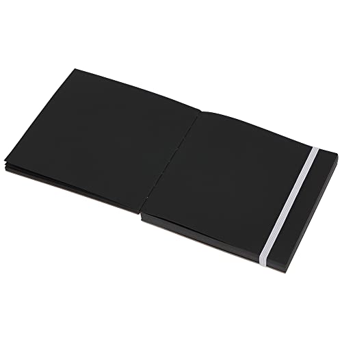 SoHo Brick Journal, Black 5.5"x5.5" (150 GSM, 80 Pages Each) - color: Black, size: 5.5 x 5.5in