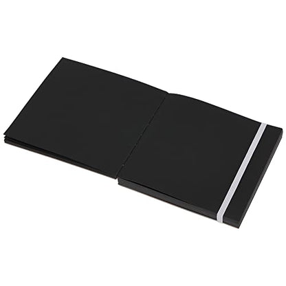 SoHo Brick Journal, Black 5.5"x5.5" (150 GSM, 80 Pages Each) - color: Black, size: 5.5 x 5.5in