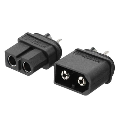 ELFCULB 10 Pairs Amass XT60H Connectors for Robotics and Power Systems - color: 10 Pairs XT60H