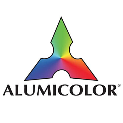Alumicolor Aluminum 12 Inch Calibrated Drafting Triangle, 30/60/90 Degree