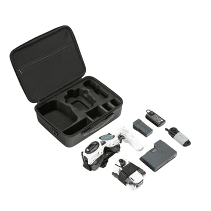 Carrying Case for Antigravity A1, Protective Hard Shell Travel Shoulder Bag Large Capacity Storage Bag for Remote Control, VR Flight Goggles, Batteries