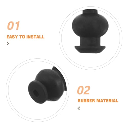 Damping Rubber Balls: 10pcs Heavy Duty Anti-Vibration Shock Absorption Stabilizing Balls for RC Quadcopter Camera Mount