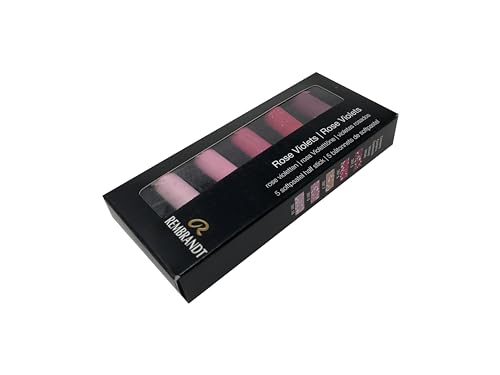 Rembrandt Soft Pastel Micro Set, 5-Piece Half Sticks, Rose Violets - color: Rose Violets, style: 5 Half Sticks in Micro Set