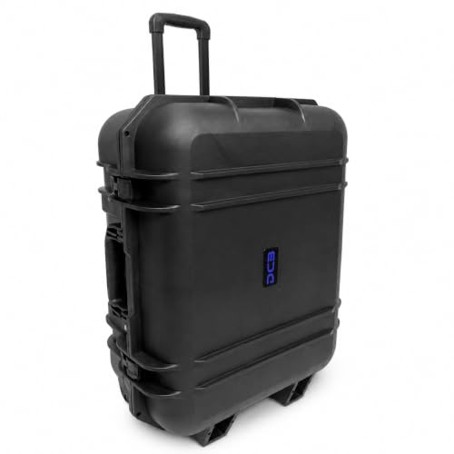 DCB Cases - Element 7895F Waterproof Hard Case with Foam Insert - IP67 Dustproof | Impact Resistant | Wheeled Protective Equipment Case | Pressure Valve | Lockable