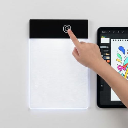 Anu Limen A6 LED Light Board Adjustable Brightness Tracing Light Pad for Art Craft, Sketching & Calligraphy, Portable USB Powered Design