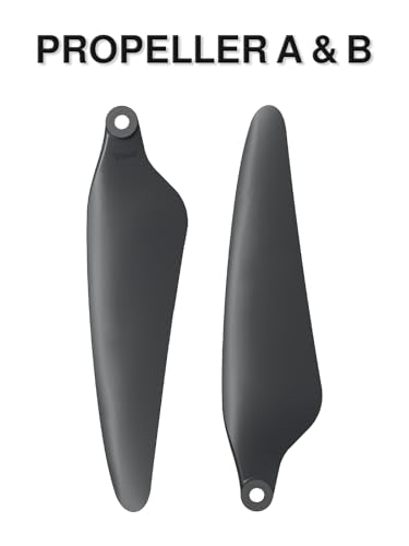 UranHub G30 4K Drone Propellers, Set of 8 with 10 Screws, Grey