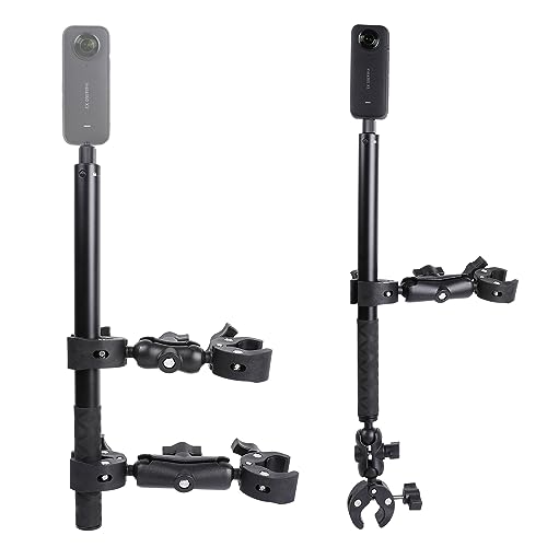 Motorcycle Mount kit for Insta360 X6 X5 X4 X3 X2 DJI OSMO 360 GoPro MAX 2