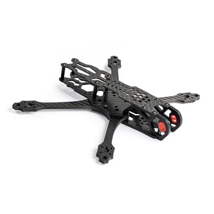 JeeFly 225mm FPV Drone Frame Carbon Fiber 5 inch Quadcopter Freestyle Frame Kit Lightweight X-Class Racing Chassis with Battery Strap (Drone Frame Only) - size: Drone Frame Only