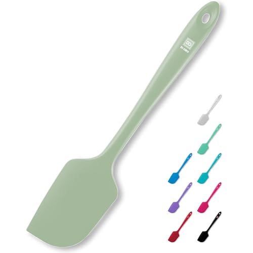 DI ORO Large Silicone Spatula - 600F Heat Resistant, Sage - color: Sage