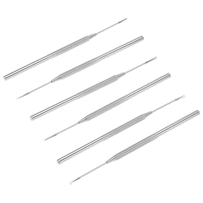 QWORK 20 Pcs Clay Sculpting Tools Set - Stainless Steel Ceramic Needle Modeling Carving Pottery Tools for Detailed Sculpture Projects