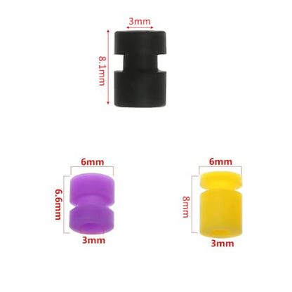 30 Pack Drone Flight Controller Shock Absorption Ball Replacement Anti Vibration Rubber Mounting Pads Damper Stabilizer Noise Reduction Damping Balls for Racing Drones FPV Camera Gimbal F4 F7