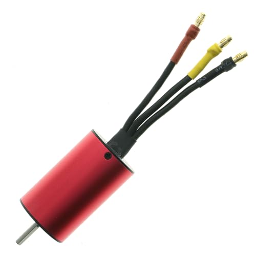 Replacement 2845 5900KV Brushless Sensorless Motor Shaft Diameter 3.175mm Compatible with 1/12 /1/14 RC Car