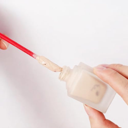 4x Mini Silicone Long Spatulas Makeup Scooper for Cosmetics Cream - color: 4pcs Red