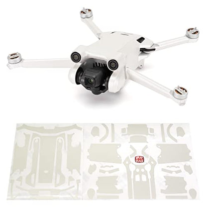 WRAPGRADE Skin Stickers Compatible with DJI Mini 3 Pro | Main Unit (Madagascar Pearl) - color: Madagascar Pearl