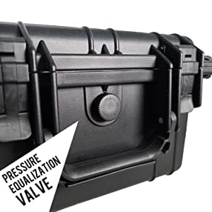 Flying Camel TSA Approved Hard Gun Camera Electronics Case with Foam, Water and Shock Proof