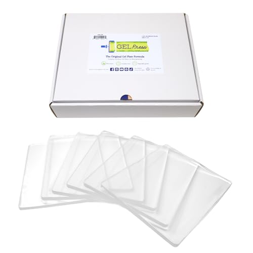 Gel Press Gelli Printing Plates - (Size: 8" X 10") - 10802-6PK - size: 8" x 10" 6-pack