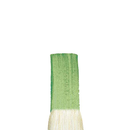 Winsor & Newton Winton Hog Bristle Brush-Bright 6,Green - size: #6, style: Bright