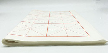 Easyou Handmade Paper with Grids for Students Beginning and Intermediate Calligraphy Practice (17.7"*13.8") 45 * 35cm 50sheets - size: Grids 45*35cm 50sheets