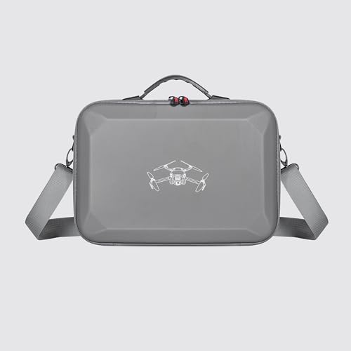 Hard Carrying Case for Dji Mini 4 Pro (with RC2 Controller), Waterproof PU Portable Travel Shoulder Bag and Handbag 2 in 1