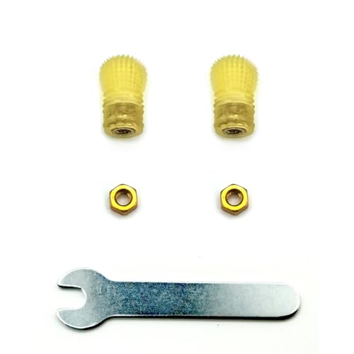 Felistick Pinchee RC Transmitter Radio Controller Stick Ends FPV Controller Accessories Replacement Joystick (yellow, M3) - color: yellow, size: M3