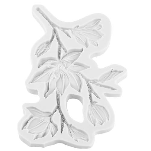 Magnolia Flower Polymer Clay Mold Magnolia Silicone Molds - color: Style E