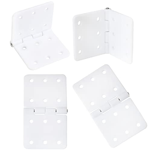 24PCS 16x29 mm Pinned Nylon Hinges RC Airplane Plane Parts Replacement Aircraft Fixed Wing Model