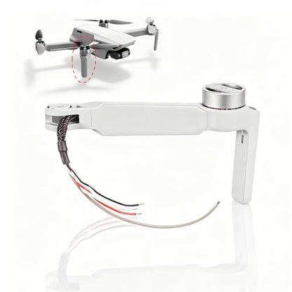 Mini 4K Drone Motor Arm Assembly Replacement Front Right Arm, Compatible with DJI Mini 4K Spare Parts - size: Front Right