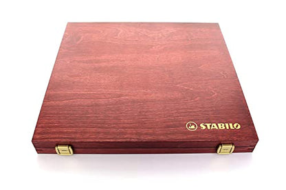 STABILO chalkpastel pencil CarbOthello - style: Wood Box - 60 colors