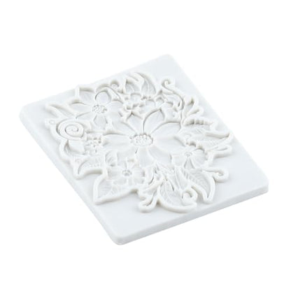 Flower Polymer Clay Mold Baroque Flower Lace Silicone Molds - color: Style H