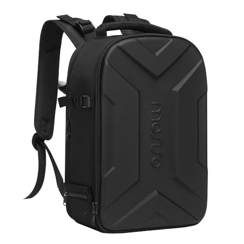 MOSISO Camera Backpack, Photography Camera Bag Waterproof Hardshell Case - color: Black