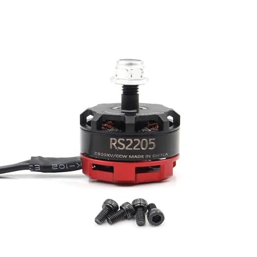 RS2205 2205 2300KV CW CCW FPV Brushless Motor 3~4S Lipo 30A 4in1 ESC for RC Quadcopter Multicopter Racing Drones DIY (1PC RS2205 2300 CCW) - style: 1PC RS2205 2300 CCW