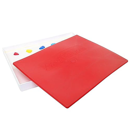 Masterson Sta-Wet Premier Palette with Airtight Lid, 16 X 12 inches, Includes Sponge & 5 Sheets of Sta-Wet Palette Paper (105)