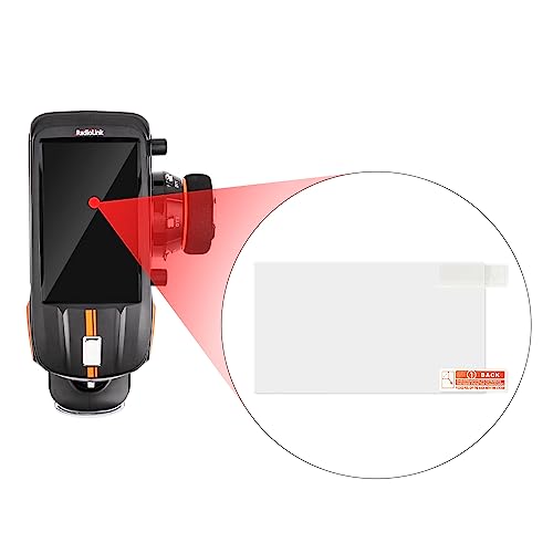 Radiolink [2 PACK] RC8X HD Screen Protector, Anti-Frigerprint & Anti-Scratch/Smooth Full Screen Coverage RC8X FPV Screen RC Transmitter Accessories