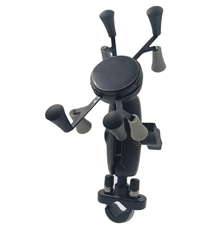Strg Motorcycle Phone Mount with Aluminum Alloy Arm and U-Bolt Base - size: U-bolt Base