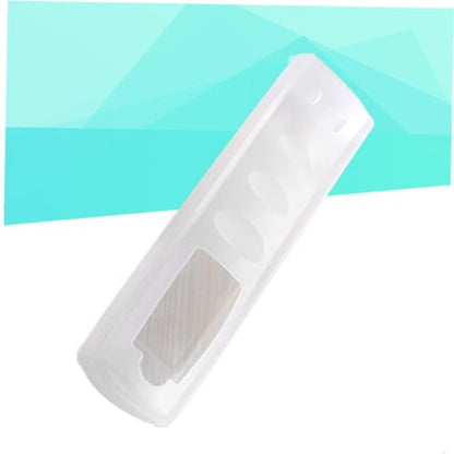 Uonlytech 1pc Silicone Protective Storage Bag Cover for Remote Controls Dustproof Case for Tv Audio and Air Conditioners Enhanced Grip Stretchable Design