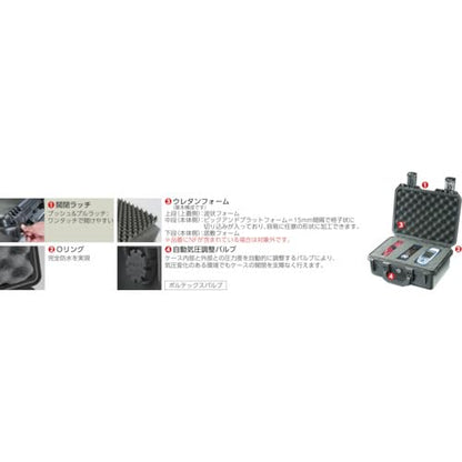 Pelican Storm iM2750 Case No Foam (OD Green) - color: Olive Drab, style: No Foam
