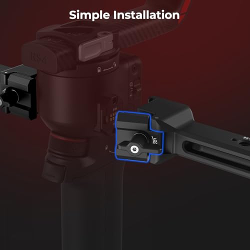SmallRig Focus Control Dual Grip for DJI RS 2 /RS 3 Pro/RS 4 Pro Stabilizer - style: Handle w/ focus control