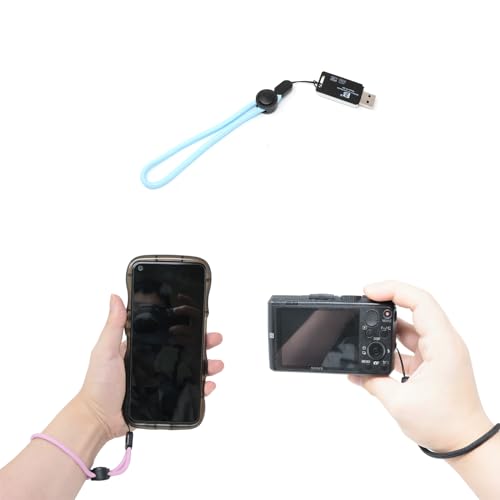 Honbay 6PCS Adjustable Nylon Lanyards Hand Wrist Straps Compatible with Nintendo Wii Remote Controller, Cell Phone, Flashlight, Digital Camera and More