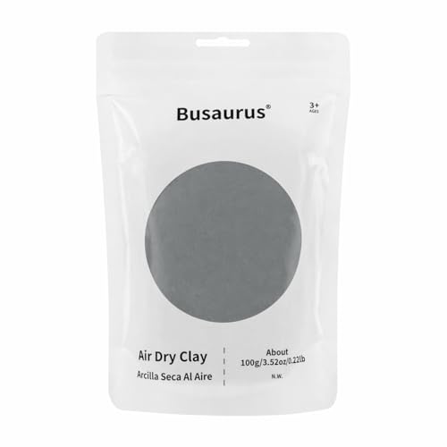 100g Gray/Grey Air Dry Foam Clay for Kids & Adults - color: Gray