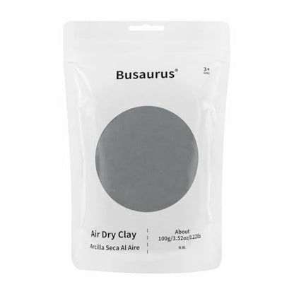 100g Gray/Grey Air Dry Foam Clay for Kids & Adults - color: Gray