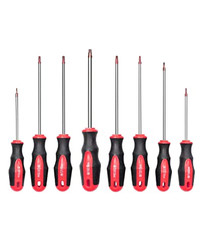 ROTATION 8pc Magnetic Torx Screwdriver Set - color: 8pc Torx