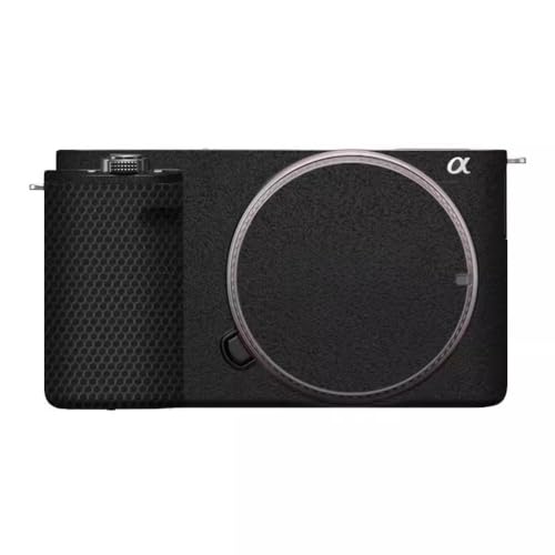 Camera Cover Skin Sticker for Sony ZV-E10 Camera Protector Film Skin Anti-Scratch Protective Decoration (Frosted Black) - color: Frosted Black
