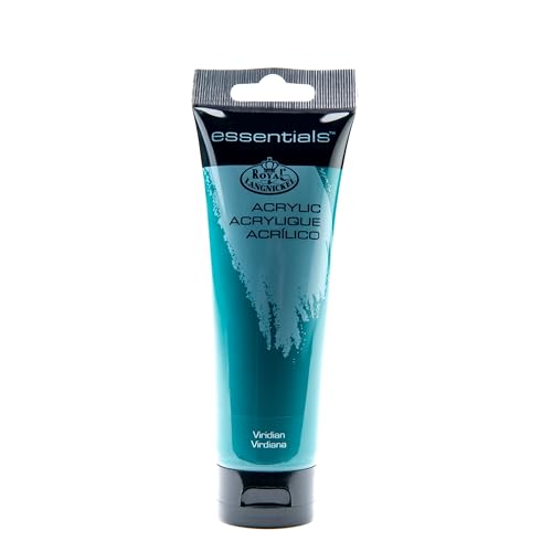 Royal & Langnickel Essentials Acrylic Tube Paint, 120ml, Viridian - color: Viridian