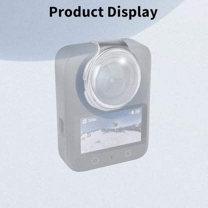 2pcs Lens Guards for DJI Osmo 360 Camera, Optical Tempered Glass Lens Protector Cover 9H Hardness High Transmittance for Camera Accessories